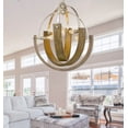 thumbnail image 3 of FX-3741-6 Cal Lighting Rauma - 6 Light Chandelier In Traditional Style-46.5 Inches Tall and 34 Inches Wide, 3 of 3