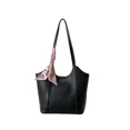 thumbnail image 3 of Venta caliente 2024 Nuevo bolso de mano con bufanda en contraste con gran capacidad Bolso de hombro Paquete para madre e hijo Sac À Provisions, 3 of 5