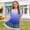 A199 Blue, variant on Tween Girls Tee Short Sleeve Cold One Shoulder Asymmetrical Tops Star Print Ombre Gradient Pattern Casual Shirts Summer Trendy Streetwear Daily Playwear Clothes