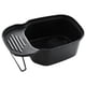 thumbnail image 1 of Colador de fregadero, cesta de drenaje, colector de alimentos de acero inoxidable, multifunción Negro, 1 of 7