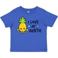 thumbnail image 3 of Inktastic I Love My Auntie with Pineapple Boys Toddler T-Shirt, 3 of 5
