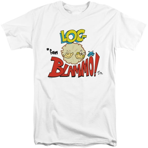 Ren And Stimpy Log *From Blamo Unisex Adult Tall T Shirt