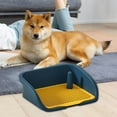 thumbnail image 1 of Pet Training Toilet Urinal Dog Litter Tray Mat Simulation Potty Keep Paws and Floors Clean S Blue, 1 of 9