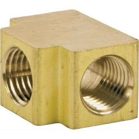 Manifold Tee - 0.25 in. FPT Manifolds Tee Fitting, Brass