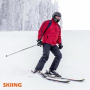 MELASA Winter Balaclava Face Mask for Men Women, Thermal Fleece Ski Mask with Movable Face Cover for Skiing, Snowboarding(Digital Camo)