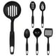 thumbnail image 1 of Juego de utensilios de cocina de nailon, 6 uds., incluye cuchara, espátula y cucharón, utensilio de cocina resistente al calor, accesorio para cocinar y servir, 1 of 5