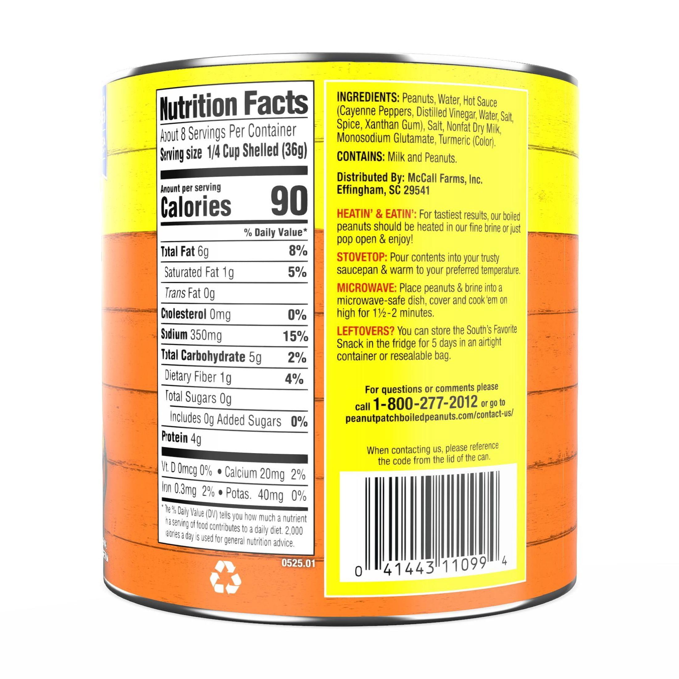 (3 pack) Peanut Patch Spicy Buffalo Peanuts