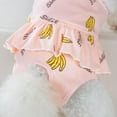 thumbnail image 3 of 2 Pieces Dog Diaper with Suspender Washable Sanitary Pantie Reusable Puppy Sanitary Pants Cute Pet Underwear Diapers Jumpsuits for Small Female Dogs Girl in Heat Period, 3 of 6