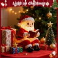 thumbnail image 6 of LED Santa Claus Reading Light, Christmas Table Decor with Built-in Lighting, Holiday Home Decor for Nightstand, 6 of 6