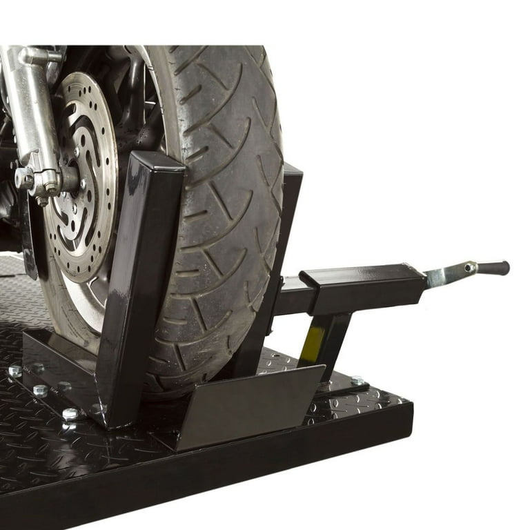 Air operated motorcycle lift deals