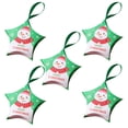 thumbnail image 2 of Big Sale ! ZBBMUYHGSA Home Textile Storage,Storage Case,5Pcs Christmas Cookie Boxes, Small Holiday Christmas Candy Treat Boxes, Gift Giving Containers with Ribbons, 2 of 2