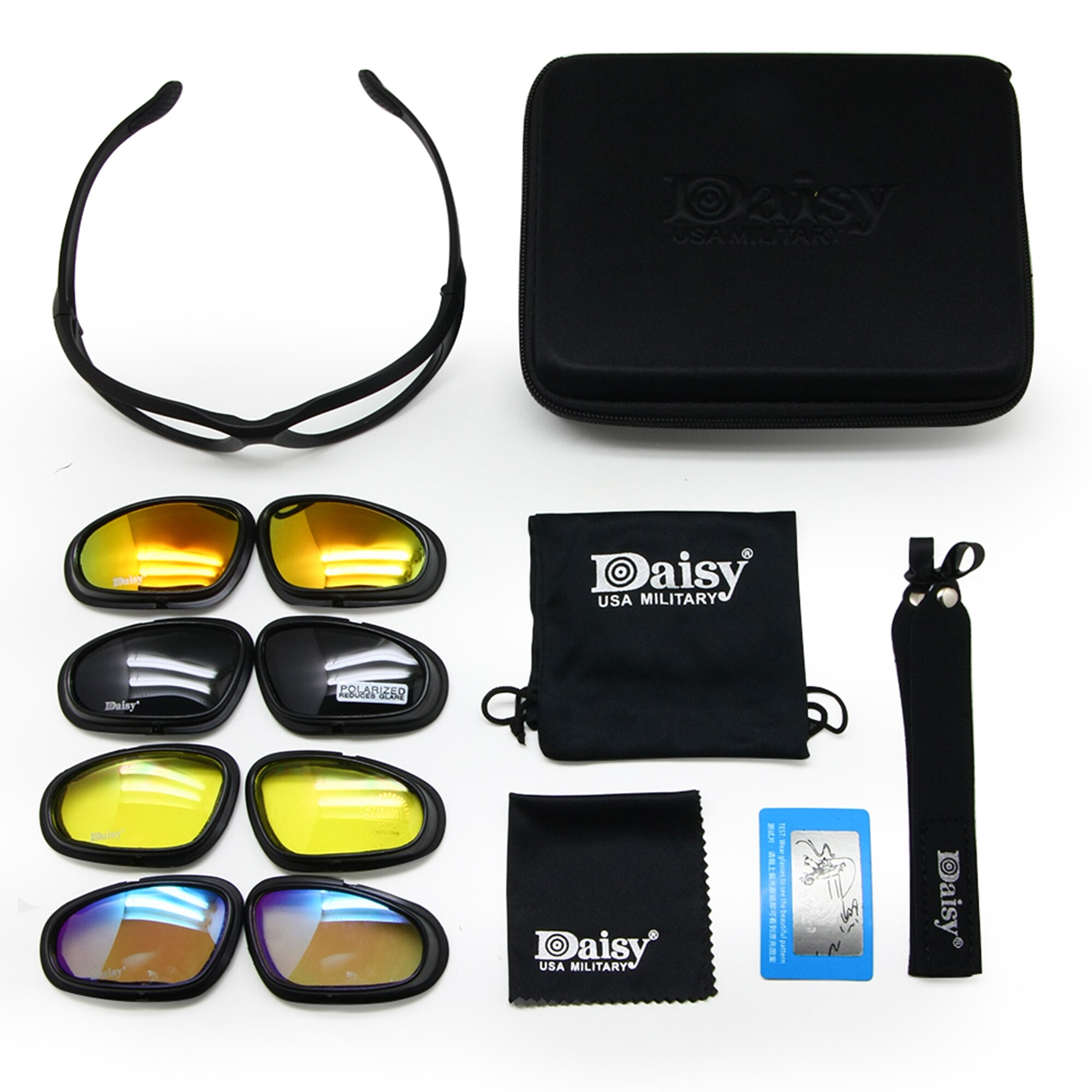 Polarized Goggles Outdoor Sports Motorcycling Glasses Game Military Sunglasses