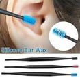 thumbnail image 2 of Whataatahia 3 Piezas Micro Cerdas Limpiador de Oídos Reutilizable Espiral de 360 Grados Doble Extremo Oreja Pick Silicona Oído Cureta Oído Stick Herramienta Removedor de Cera de Oído, 2 of 8