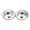 thumbnail image 2 of Power Stop Front Pair of Drilled and Slotted Brake Rotors JBR502XPR, 2 of 4