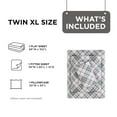 thumbnail image 5 of Regency Heights Twin XL Size Cotton Flannel Sheet Set, 3-Piece Flannel Bed Sheets Twin XL, 100% Cotton Bed Sheets Set with Deep Pocket, Red Plaid, 5 of 7