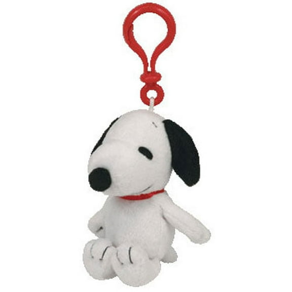 ty inc beanie baby peanuts snoopy key clip