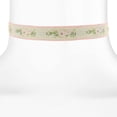 thumbnail image 2 of 1928 Jewelry Floral Ribbon Choker With Pink Trim Necklace For Women 12-17 Inch Adjustable, 2 of 4