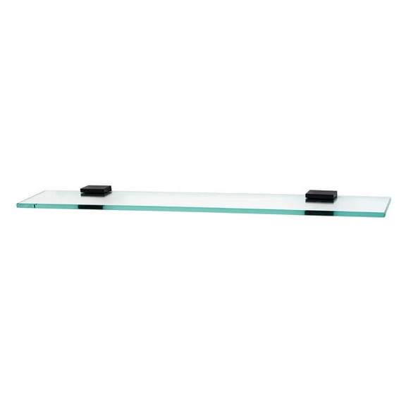Contemporary II 24" x 1.75" Bathroom Shelf, Bronze