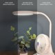 thumbnail image 4 of Luz de escritorio ANGGREK multifuncional ajustable humidificador blanca para sala de yoga, 4 of 8