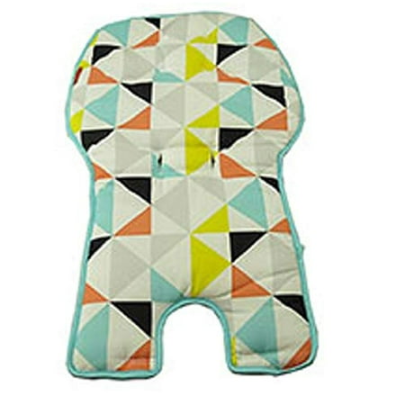Replacement Seat Pad/Cushion / Cover for Fisher-Price SpaceSaver High Chair (FLG95 Multi