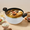 thumbnail image 3 of 8.45Qt Micro Pressure Cooker – Durable Iron with Non-Stick Coating, Multi-Use Stove Compatible, Safe & Easy to Clean – Perfect for Home & Restaurant Use, 3 of 14