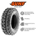 thumbnail image 2 of SunF ATV All Terrain Sport Quad Mini Bike Tire 19x7-8 19x7x8 6 PR Tubeless A027 (Set of 2), 2 of 9