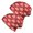 Christmas Ho Bauble Pine Pattern, variant on Christmas Golden Pine Tree Pattern 2 Pack Slouchy Beanie Hat, Outdoor Running Hat with Stretchy Fabric & Soft Texture, Lightweight Flexible Gifts for Unisex Men Women