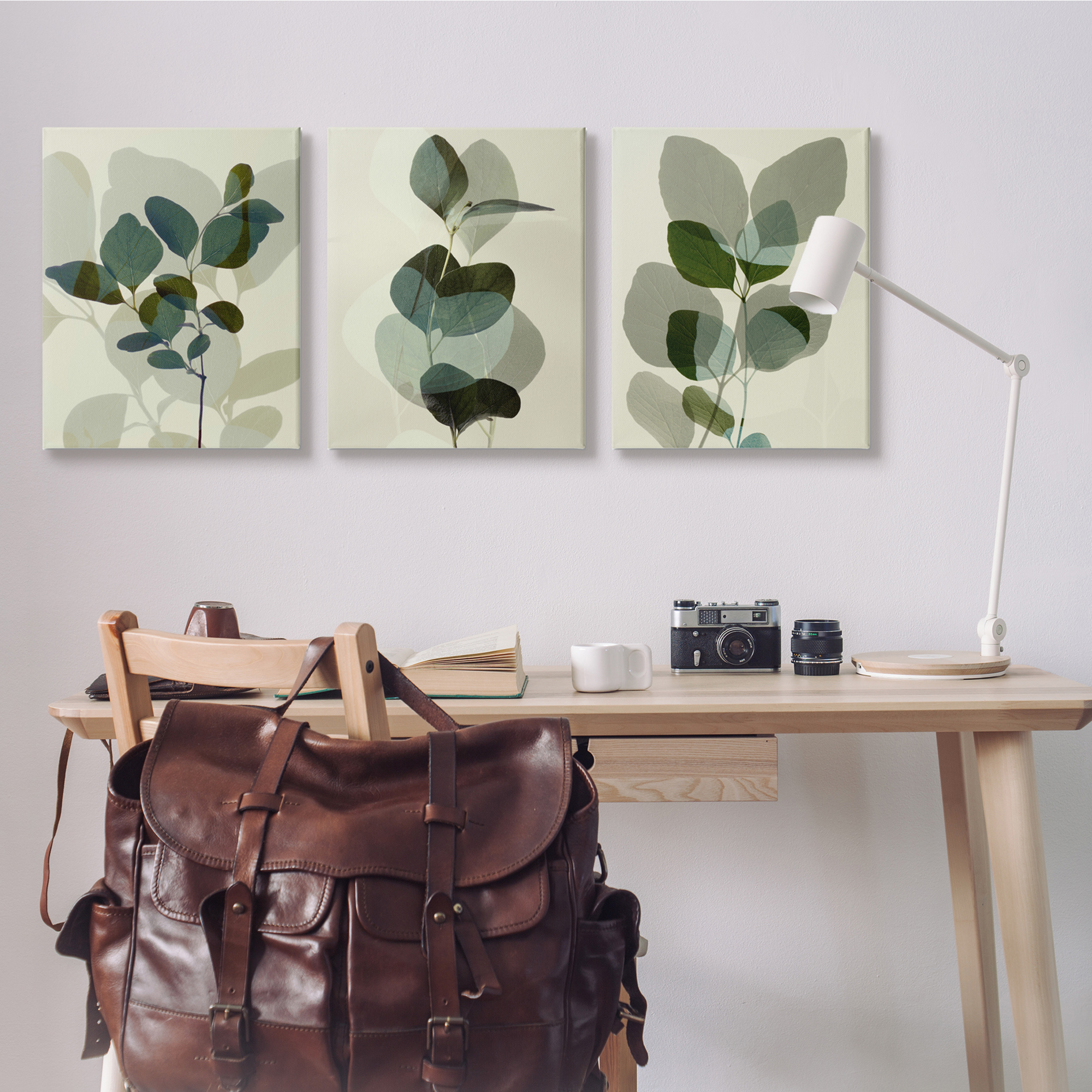 Stupell Industries Modern Forest Plant Photography Overlapping Foliage Shadows, 24 x 30, Design by Ian Winstanley
