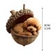 thumbnail image 2 of Adorno navideño de animales del bosque para árbol | Decoración de criaturas del bosque | Decoración navideña colgante para árbol, corona, guirnalda o centro de mesa | Detalle festivo para el hogar, 2 of 7