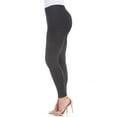 thumbnail image 2 of 24/7 Comfort Apparel Women's Stretch Ankle Length Legging, 2 of 4