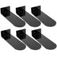 thumbnail image 5 of Mobestech Black Acrylic Floating Shoe Rack for Home Decorative Display, 5 of 8
