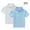 Light Blue, variant on Kids School Uniform Shirt 8 Years Boys polo T-Shirts Round Neck School Uniform T Shirt Blue Size 8 Years