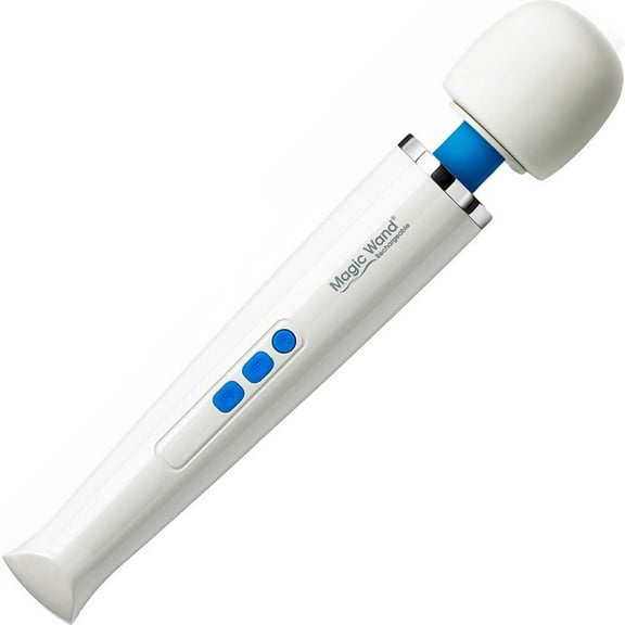 Magic Wand Massager Rechargeable HV-270 Cordless Soft Silicone Head for  Muscle Vibrations
