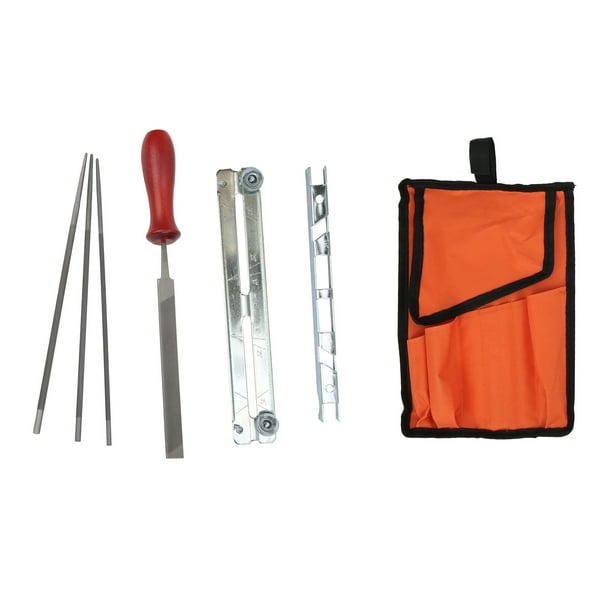 Sharpen Files, Accurate Chain Sharpening Kit, High Strength Orange Tool
