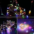 thumbnail image 6 of Rosnek LED Copper Wire String Light Fairy Light 16.5Ft 50LEDs USB Powered Waterproof Indoor Outdoor Home Christmas Festival Decoration, Multicolor, 6 of 8