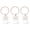 3 Pc, variant on 3 Pc 1.1× 0.9× 0.2 Inch Cat Keychain Bag Charms,Funny Kitty Bag Charm for Women,Cute Pet Keychains for Women Gift for Pet Lovers,Boyfriend, Girlfriend, Best Friends & Family