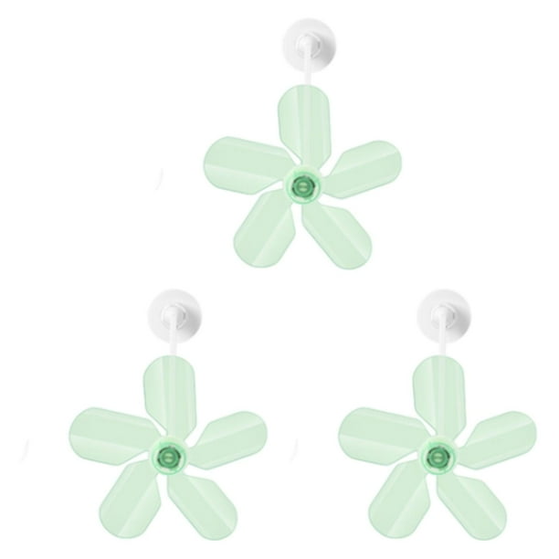 3x Aire acondicionado Deflectores de viento Registro de aire Desventores de ventilación Dirección de la guía de deflectores del viento Ventilador para Verde
