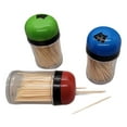 thumbnail image 2 of Handy Housewares 3-pack Toothpick Storage Containers with Dispenser Lids - Includes 300 Natural Wood Toothpicks 3 Sets, 2 of 2