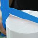thumbnail image 3 of Cateissary Juego de raspador de peine para crema de 9 Uds., utensilios para hornear de decoración de azúcar más suaves para pasteles, azul con agujeros para colgar, 3 of 6