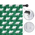 thumbnail image 4 of Blackout Kids Curtains,Green Dinosaurs Pattern Childrens Insulated Curtains Set Of 2,Bedroom Essentials,Toddler Room Decor 42"x63", 4 of 5