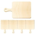 thumbnail image 4 of 5Pcs Wood Board for Baking Tool Beige Rectangular Eco Friendly, 4 of 9