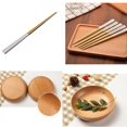 thumbnail image 1 of 1 Par de Palillos de material acero Inoxidable con Cuenco de Aislamiento Térmico para Comidas Paella Macarena Cuenco de suministros de cocina, 1 of 8