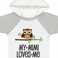 thumbnail image 4 of Inktastic My Mimi Loves Me Girls Owl Girls Baby Bodysuit, 4 of 5