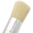thumbnail image 4 of VONTER Stencil Brushes Set, Pure Natural Bristle DIY Art Crafts Paint Brush 3pcs, 4 of 7