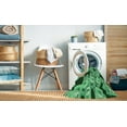 thumbnail image 2 of Ahgly Company Machine Washable Indoor Rectangle Transitional Deep Emerald Green Area Rugs, 2' x 3', 2 of 7
