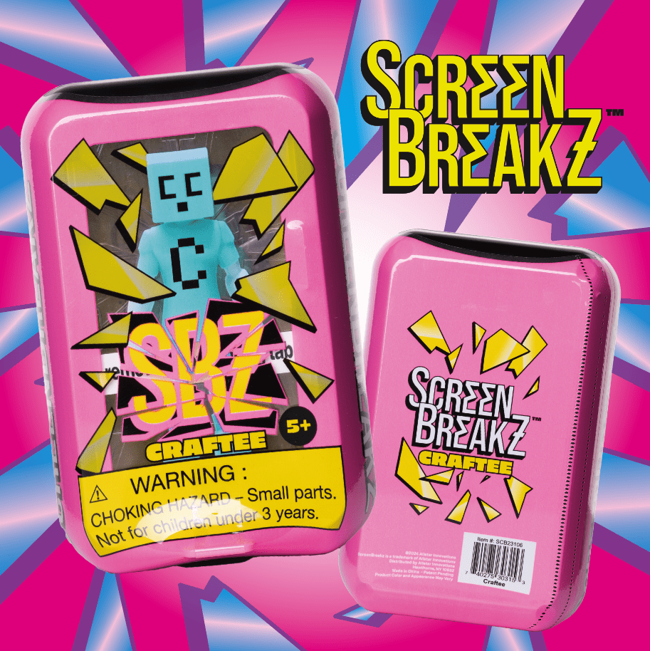 ScreenBreakZ Gamerz Collectible Figures, Craftee Unique Designs & Rare Editions
