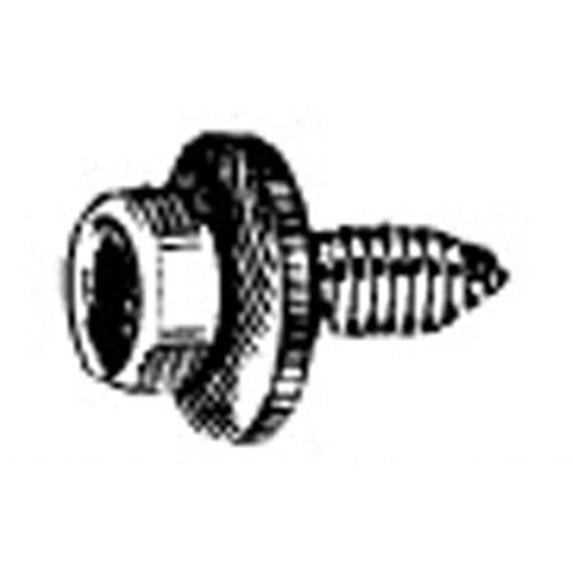 W & E Sales 5947 6 Mm X 20 Mm Body Bolt Indented Hex Head Ca Point Gm- 82 and Up And Universal, Package Of 25
