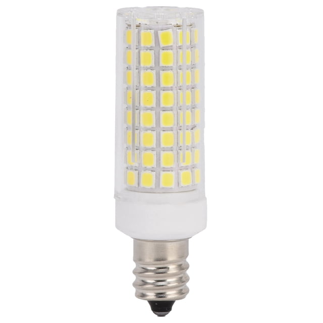 Bombilla LED tipo maíz E17, 1000 lm, 102 LED, regulable, para lámpara de techo, lámpara de pared, 110 V, 10 W, blanco frío.