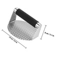 thumbnail image 2 of HEALEEP Presse-Burger pour Gril en Acier Inoxydable, Écrase-Hamburger pour Adultes, 1 Pce, 2 of 8