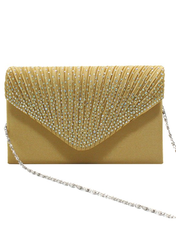 Gold Designer Clutches